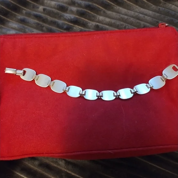 Vintage Sterling Silver Bracelet - Picture 4 of 6